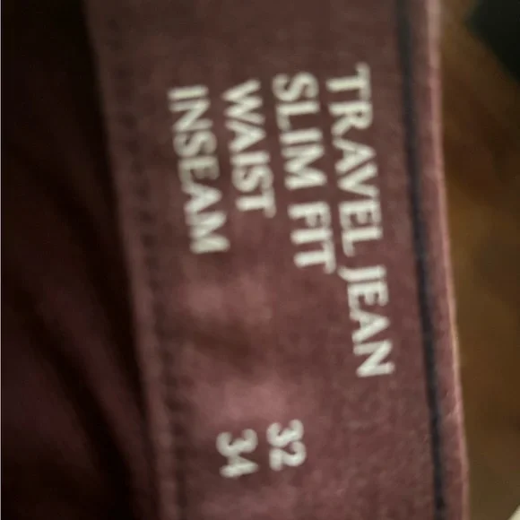 Banana Republic Slim Travel Pants-Burgundy 32W 34L - Picture 5 of 5